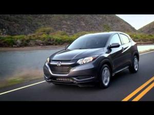 Honda HR-V at the 2014 Los Angeles Auto Show.