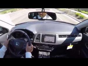  2016 Honda HR-V EX-L Nav POV Test drive